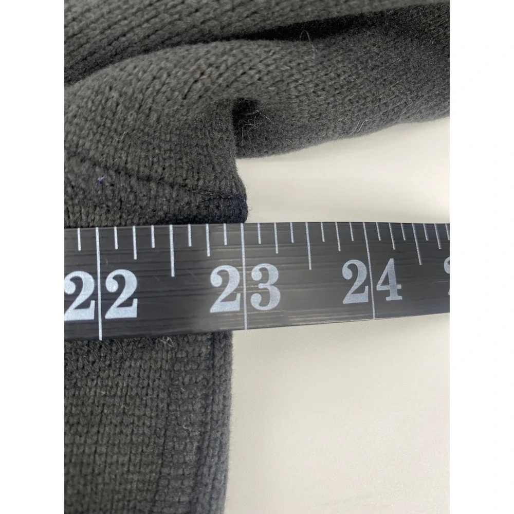 The North Face Sweater Fleece Jacket Mens Large Black Full Zip Gym Logo